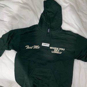Forest green TMWYGL Lonely Ghost Hoodie